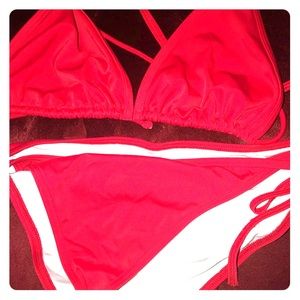 PRE LOVER VS RED BIKINI SZ LRG